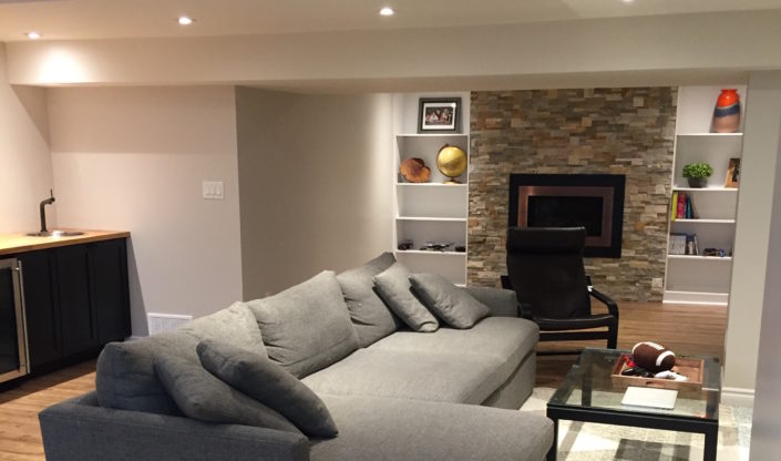 Finished Basement in Mississauga