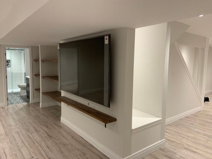 basement renovation Oakville